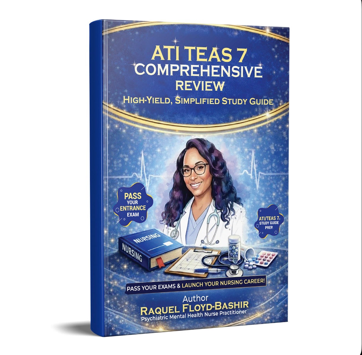 ATI TEAS 7 Comprehensive High Yield, Simplified Study Guide Digital Download