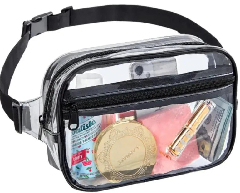 Nursing Multi-Function Sports Clear Waist Bag Travel