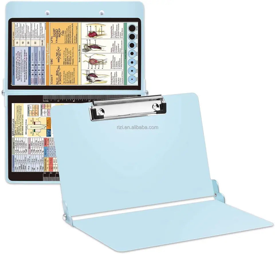 Nursing Foldable Aluminum Clipboard