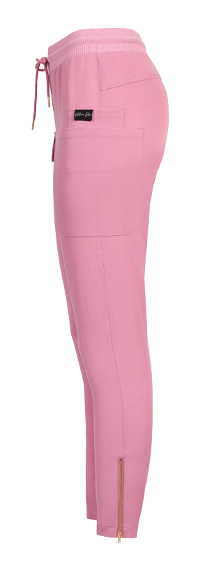 Zippered Leg Scrub Pants