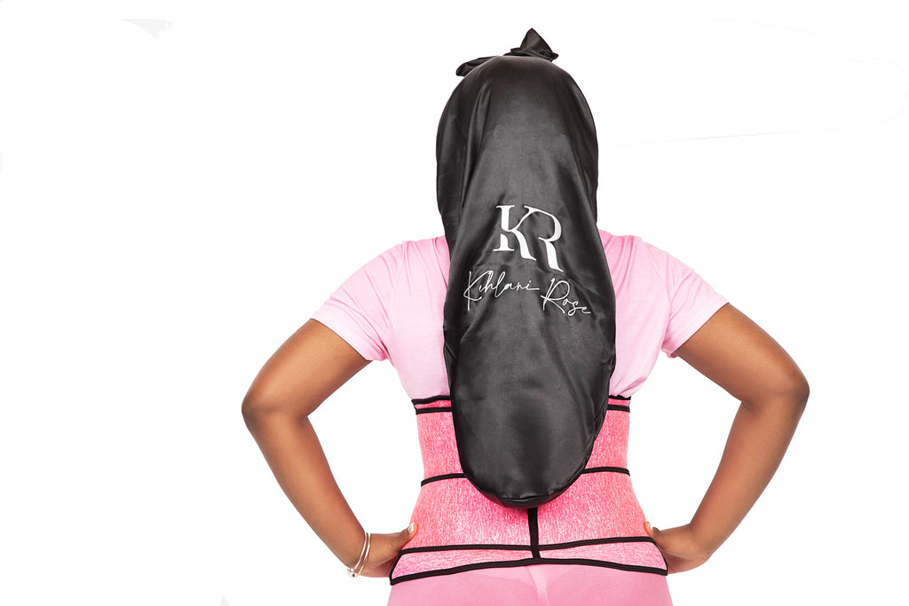 Long Satin Head Tie Bonnet
