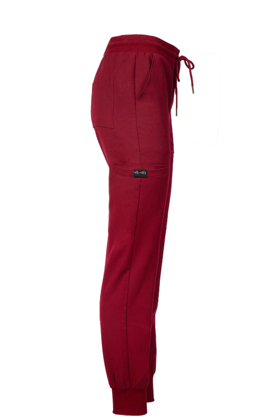 Jogger Quarter Zipper Scrub Set