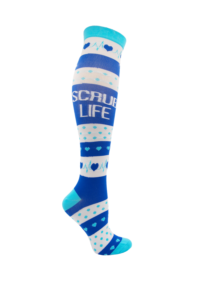 Scrub Life Nursing Compression Socks